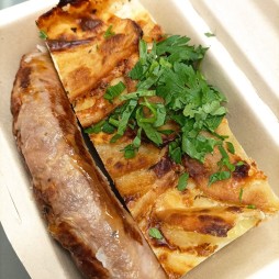 Saucisse Grillée, Gratin de Pomme de Terre