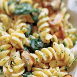 Pâtes Epinard Chèvre (Végé)