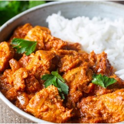 Poulet Tandoori - Riz Basmati - Petits pois - Fruits Secs