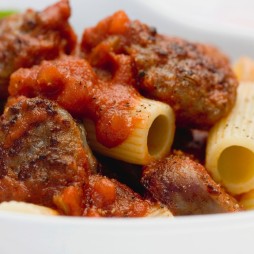 Mijoté de Porc à la Tomate - fusilli - Parmesan