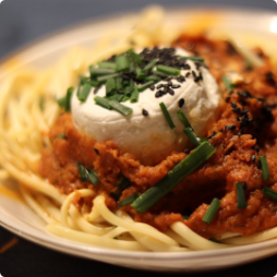 Linguine sauce Tomate, Chèvre Frais