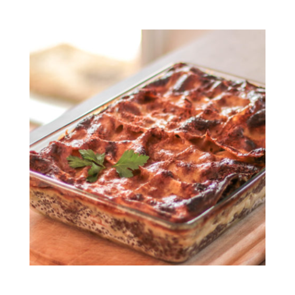 Lasagne Végétarienne Tomate, lentille, carotte, champignon
