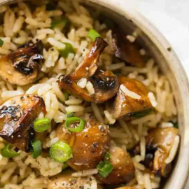 Cuisse de Poulet , Confit De Fenouil aux Agrumes, Riz Pilaf