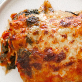 Lasagne Epinard, Ricotta Butternut (Végé)
