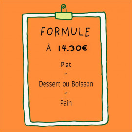 Formule 14.30€
