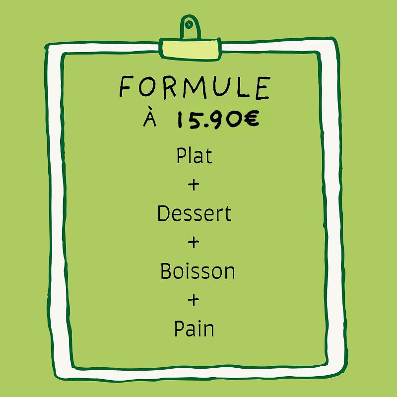 Formule  15.90€