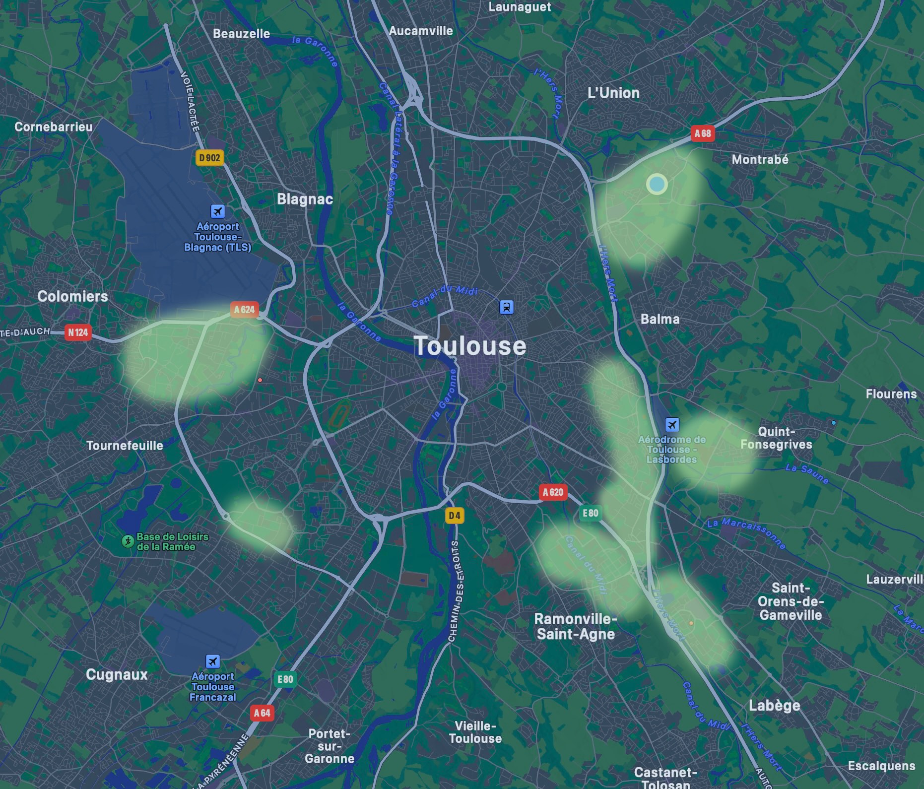 Carte des zones de livraison Une Cocotte Verte